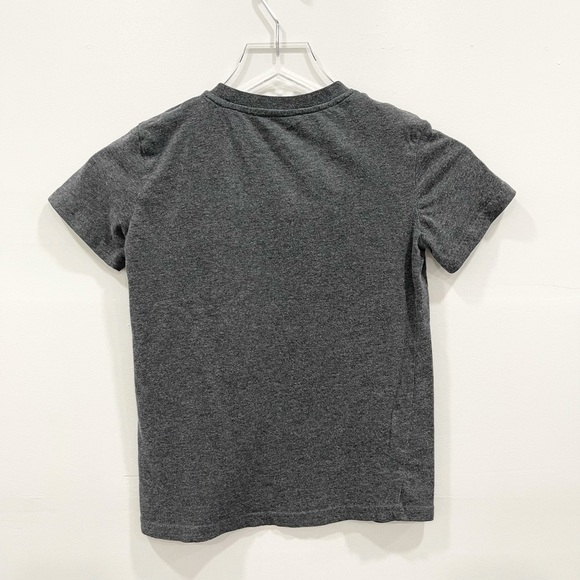 Champion Vertical Logo Short Sleeve Tee Grey Kid S - Picture 4 of 5